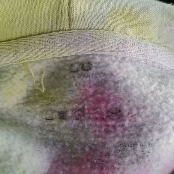 Tie dye Sunflower  Inspire Hoodie Sweatshirt   Sz L - Picture 4 of 4